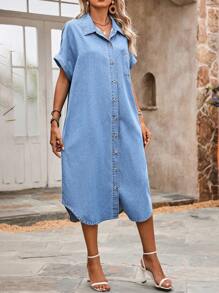Donatella | Denim Jurk