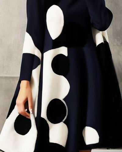 Donatella | iconische black & white jurk