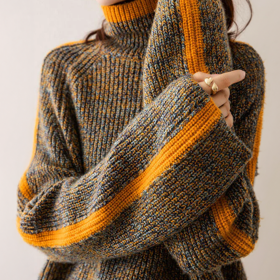 Mila | Oversized Gebreide Coltrui