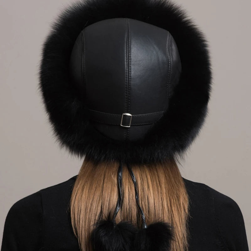 Valentina | Faux fur hoofdmantel
