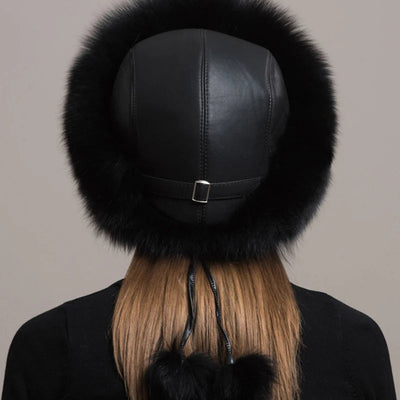 Valentina | Faux fur hoofdmantel
