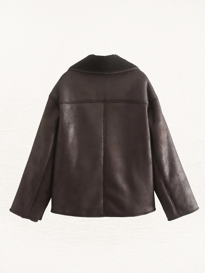 Baelor | bontgevoerde Suede Jas