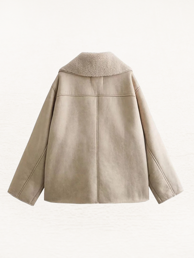 Baelor | bontgevoerde Suede Jas