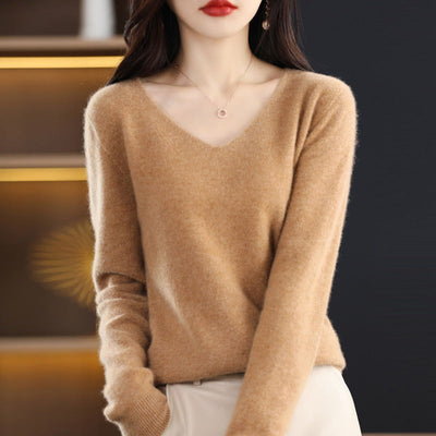 Hanna | Cashmere V-hals Trui