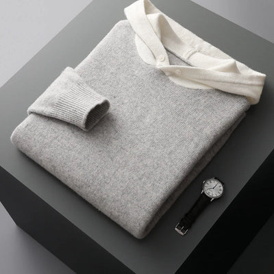 Charlie - 100% Cashmere Capuchon trui