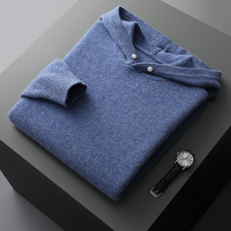 Charlie - 100% Cashmere Capuchon trui