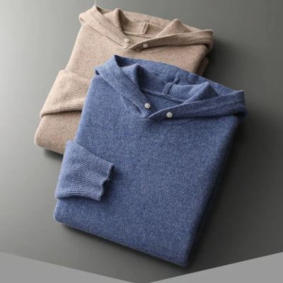 Charlie - 100% Cashmere Capuchon trui