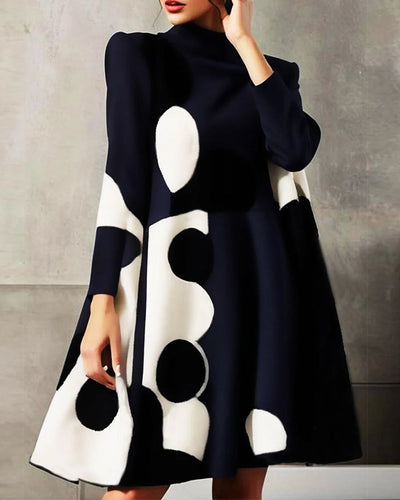 Donatella | iconische black & white jurk