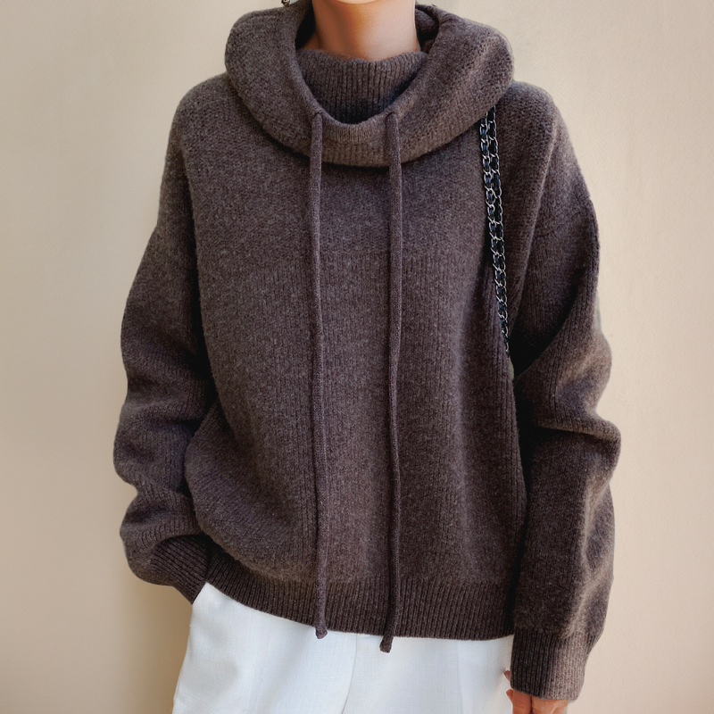 Beatrice | Gebreide hoodie