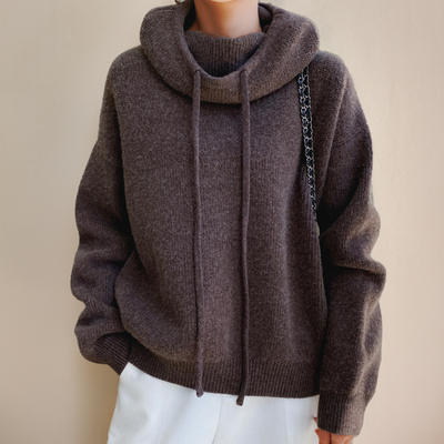 Beatrice | Gebreide hoodie