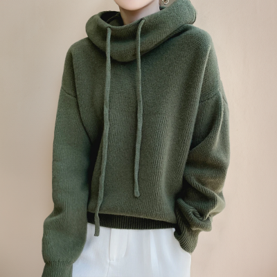Beatrice | Gebreide hoodie