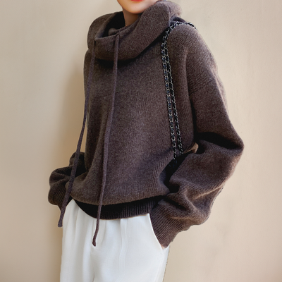 Beatrice | Gebreide hoodie