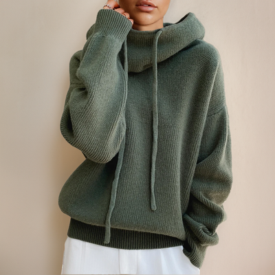 Beatrice | Gebreide hoodie