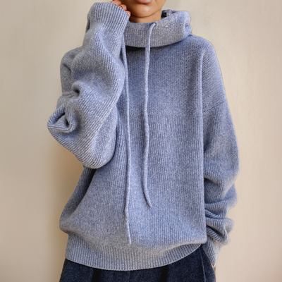 Beatrice | Gebreide hoodie