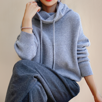 Beatrice | Gebreide hoodie