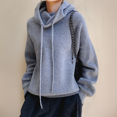 Beatrice | Gebreide hoodie