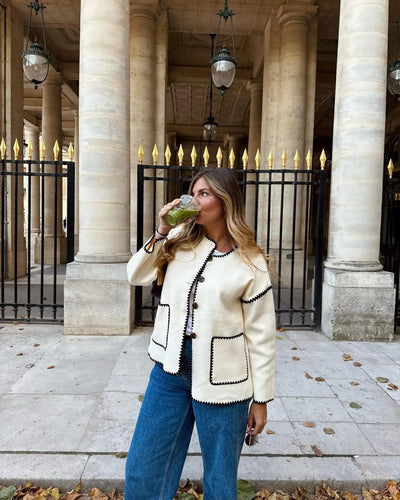 Teddy | Vintage Creme Cardigan