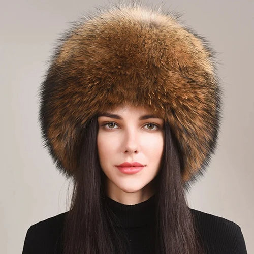Valentina | Faux fur hoofdmantel