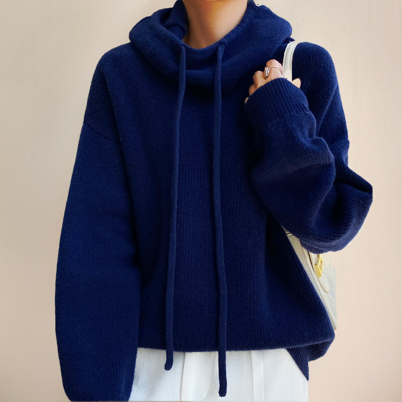 Beatrice | Gebreide hoodie
