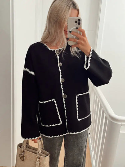 Teddy | Vintage Creme Cardigan
